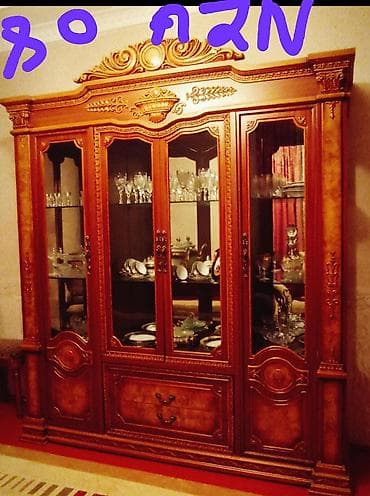 tarsofka boya: Klassik üslubda iri qarderob dolabı - Material: MDF/taxta əsaslı — 8