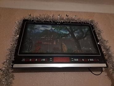 Divar saatları, Elektron, Arxa işıq