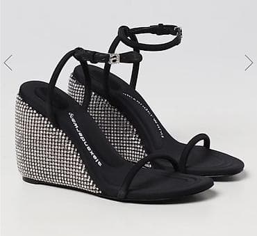 Ботинки и ботильоны: Alexander Wang lyuks kopya 1:1 Öıçülər 36,38,39 - Rəng: qara - Üst — 8