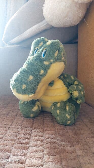 Yumşaq oyuncaq – timsah fiquru - Material: yüksək keyfiyyətli, tüksüz