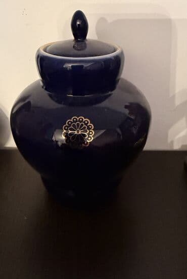 Əntiq vaza, 1950 il, Şüşə, SSRİ