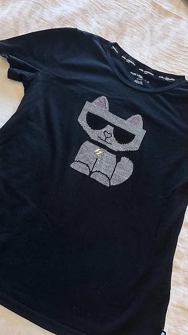 persol eynək: Karl Lagerfeld qadın T‑shirt S razmer Yeni kimi 1- defe geyinilib - — 3