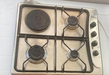 soba silver: Qarışıq sobası Stolüstü, 4 gözlü, İşlənmiş — 1