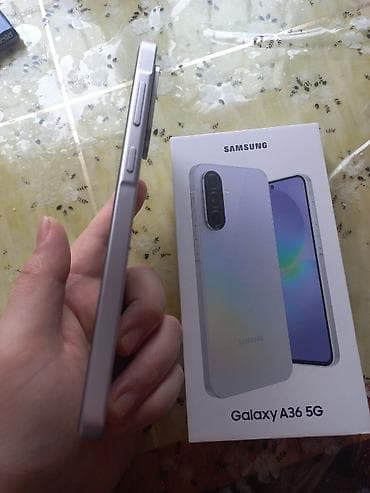 samsung s21 ultra ikinci el: Samsung Galaxy A36, 256 GB, rəng - Bənövşəyi, Barmaq izi — 6