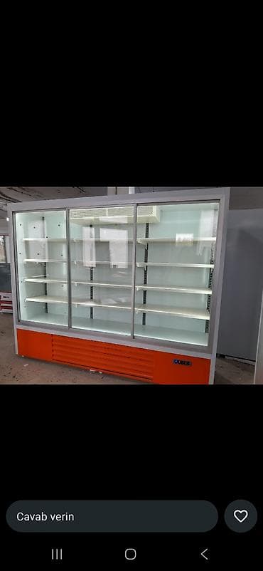 ucuz soyuducular: Məhsul: Şüşə vitrinli soyuducu stendlər (market, kafe, şirniyyat və — 6