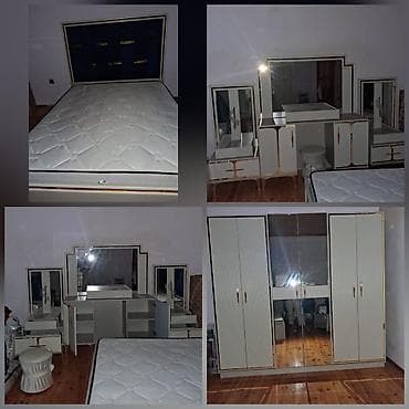 İkinəfərlik çarpayı, Dolab, Termo, 2 tumba, İşlənmiş