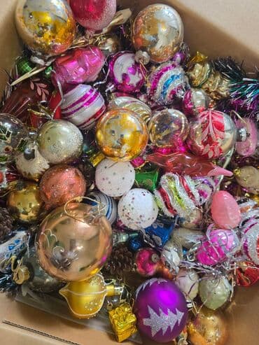 yolka isiqi: Məhsul: Yeni il ağacı üçün bəzək dəstəsi – qarışıq kolleksiya.shushe — 3