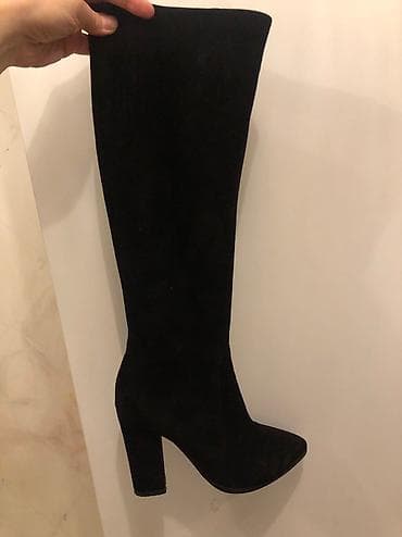 Çəkmə, Ölçü: 36, rəng - Qara, Yeni