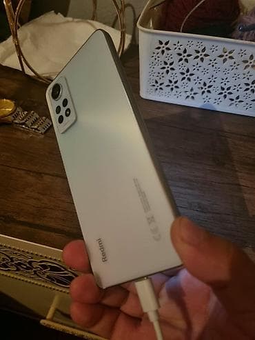 apple 13 pro adapter: Redmi Note 12 Pro, 256 GB, rəng - Ağ, Face ID — 3