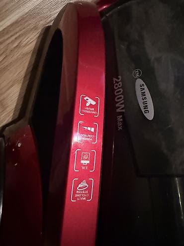 joy con: Samsung tozsoran – 2800W Max, çox siklonlu (Multi Cyclone System) — 2