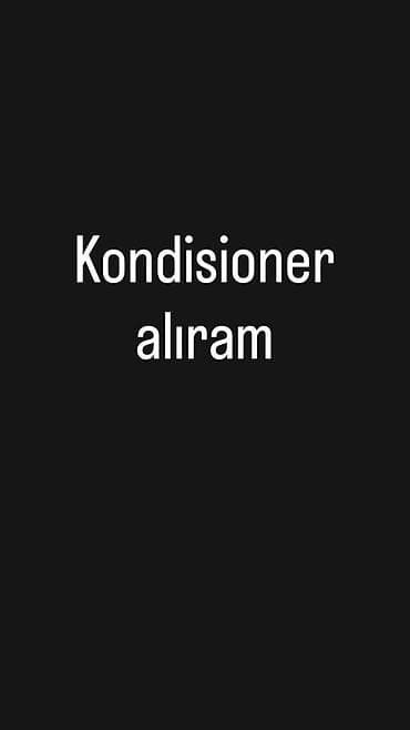 Təmir, Split kondisionerlər — 1