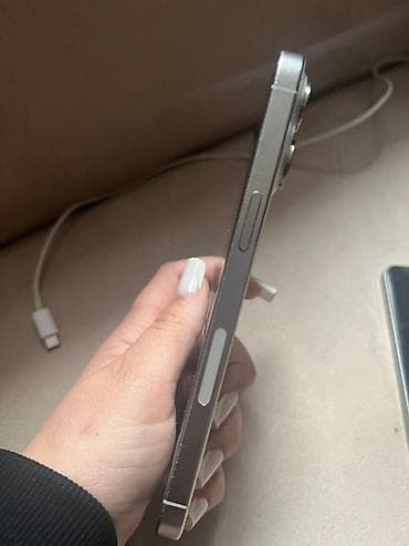 iphone 15 pro max islenmis: IPhone 15 Pro Max, 256 GB, Ağ, Face ID — 5