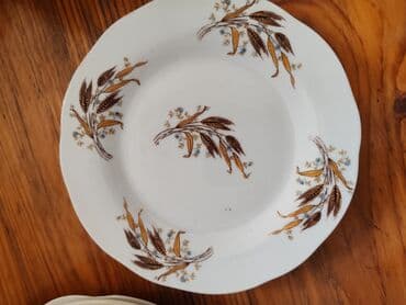 nimçe nedir: Mətbəx qab-qacaq dəsti – qarışıq kolleksiya - Porseleyn boşqablar — 7