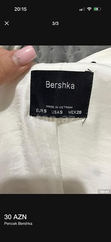 Pencək, Bershka, S