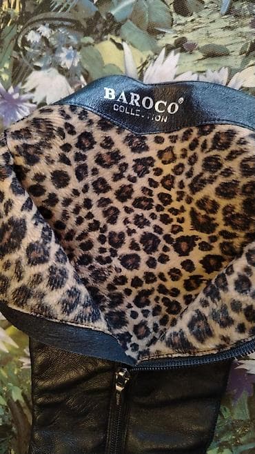 Сапоги: BAROCO Collection qadın çəkmələri,natural dəri Layka, razmer 36-37 - — 4