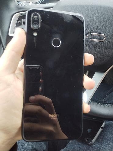 Redmi Note 7, 64 GB, rəng - Qara, Barmaq izi