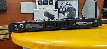 pa 2x: Professional Audio mikser pulti - 8 mono mikrofon/line kanalı: hər — 8