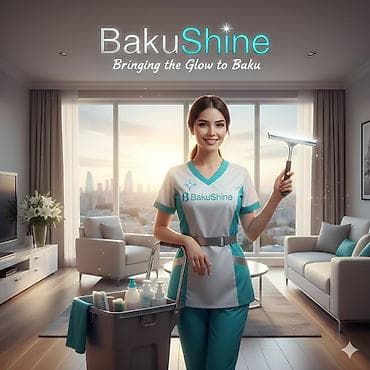 sokuntu işi: Təmizlik | Evlər, Girişlər, Mənzillər | Ümumi təmizlik, Gündəlik təmizlik, Təmirdən sonra təmizlik — 1