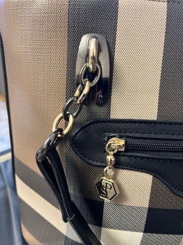 ağ sumka: Əl çantası, Burberry, Yeni — 5