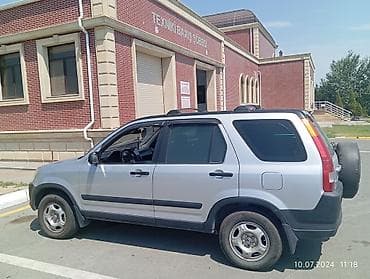 mazda satış: Honda CR‑V (II nəsil) krossover - Kuzov: gümüş rəng, 5 qapı, dam — 1