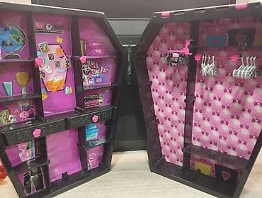 Монстер хай/Monster high В комплекте оба гроба без стула, но с — 2