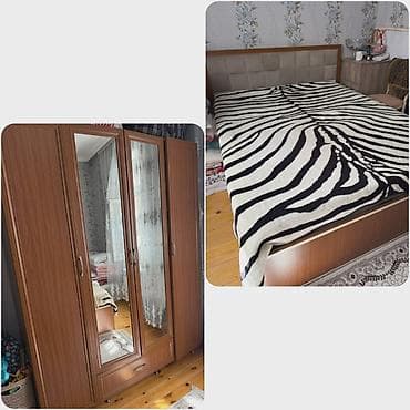 lalafo gence mebel: Bazali yataq desdi 450 azn.Desde dolab+matrasli taxd daxildir.Unvan — 1