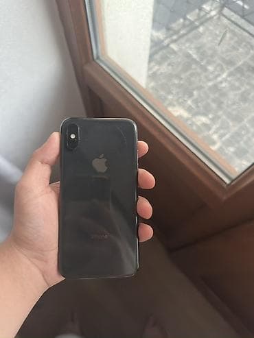 Elektronika: IPhone Xs, 64 GB, Qara, Zəmanət — 1