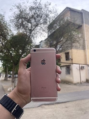 IPhone 6s Plus, 16 GB, Rose Gold, Barmaq izi