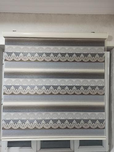 jalyüz: Zebra jalüz pərdə iki ədədin 99man.Eni 130 uzunluq135 - Növ: Zebra — 1