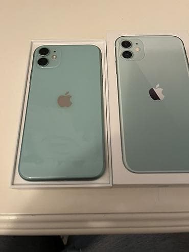 iphone ekra: IPhone 11, Yaşıl, Face ID — 9