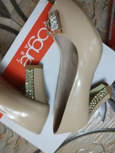 туфли с силиконовыми вставками: Туфли, Размер: 37, Б/у — 4