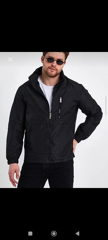 Куртки: Мужская куртка, Ветровка, Осенняя, L — 2