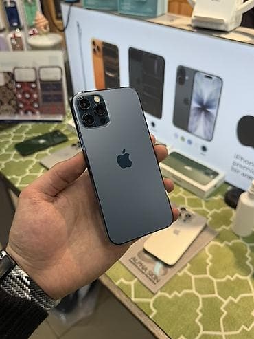 iphone 12 dubay varianti: IPhone 12 Pro, 128 ГБ, Голубой — 2