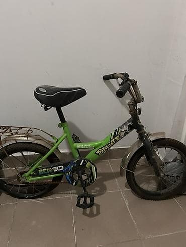 velosipe: İşlənmiş İki təkərli Uşaq velosipedi 16", sürətlərin sayı: 1, Ünvandan götürmə — 1