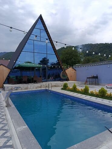 дом с бассейном: 200 kv. m, 3 otaqlı, Kombi, Qaz, İşıq — 34