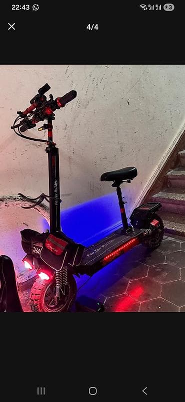 elektro scuter: - faster RS, 50 sm3, 2023 il, 670 km — 1