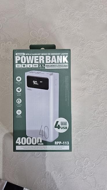su iatehsali avadanliqi: Powerbank 40000 mAh — 6