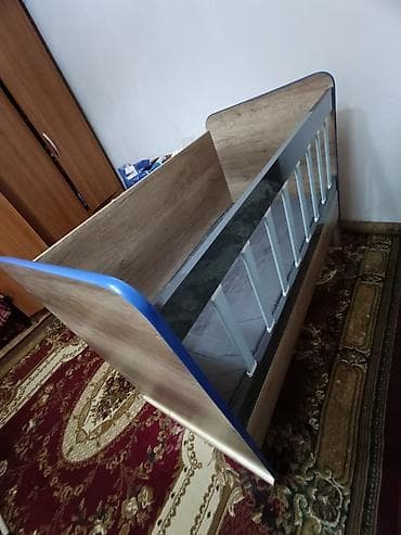 Oğlan və qız üçün, İşlənmiş, Dördbucaq, Beşik, Matrassız, Yellənmə mexanizm ilə