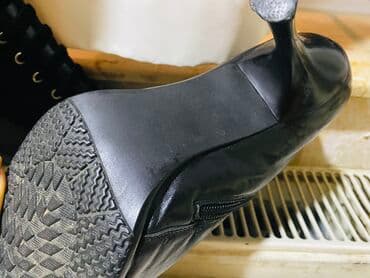 botik: Ölçü: 39, rəng - Qara, İşlənmiş — 5