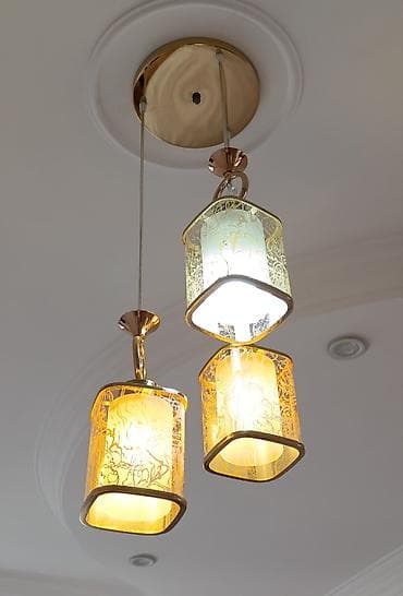 Çılçıraq, 3 lampa, Metal lalafo.az -da Çılçıraq, 3 lampa, Metal