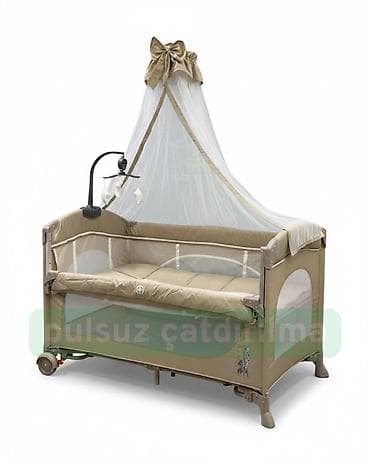 Uşaq dünyası: 👶 Yeni Model Cool Baby P906 Qatlana Bilən Manej Çarpayısı Körpənizin — 1