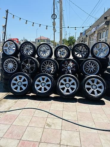 tekerler 17: R17 Mercedes Orjinal Diskileri✅Olcu 235/55/17(8j)ET35✅Diskilerde chat — 4
