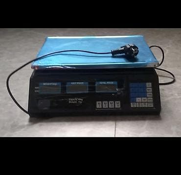 et çeken maşın: Avadanlıqlar paketi – çörəkçi/kafelər üçün Tərkib: - Elektron tərəzi — 1