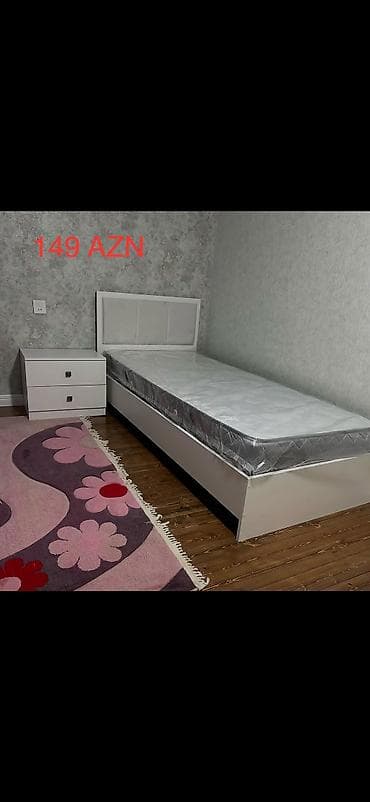 matras uşaq ucun: Tək nəfərlik çarpayılar – 149 AZN Məhsul xüsusiyyətləri: - Ölçü: tək — 3