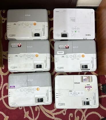 zoom kamera: İşlənmiş Proyektor Epson, Pulsuz çatdırılma, Rayonlara çatdırılma, Ünvandan götürmə — 18