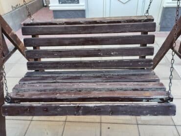 quru taxta: İşlənmiş, Skamya-yelləncəl, Zontiksiz, Taxta — 3
