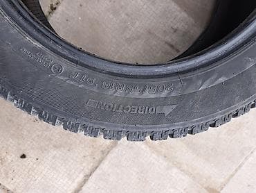 dirsek: Qış təkərləri – 205/55 R16 91T Lassa firması. Əla vəziyyətdədir. Cüzi — 3