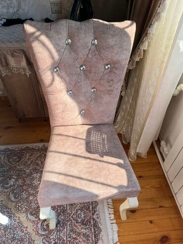 stul ucuz: Qonaq otağı üçün, Açılmayan, Dördbucaq masa, 6 stul — 4