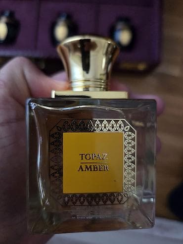 amber elixir eau de parfum: Areej Al Ameerat – Topaz Amber 100 ml (3.4 fl. oz) Şərq ədviyyatı və — 1