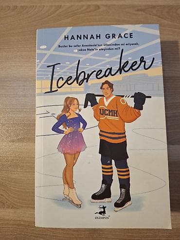 bas gitara: Hannah Grace – Icebreaker (Türkçe baskı) - Yayın evi: Olimpos - Kapak — 1